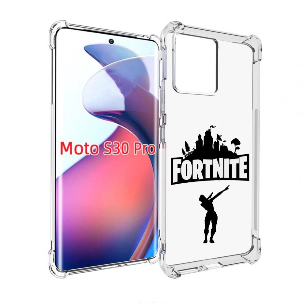 

Чехол MyPads fortnite-2 для Motorola Moto S30 Pro, Прозрачный, Tocco