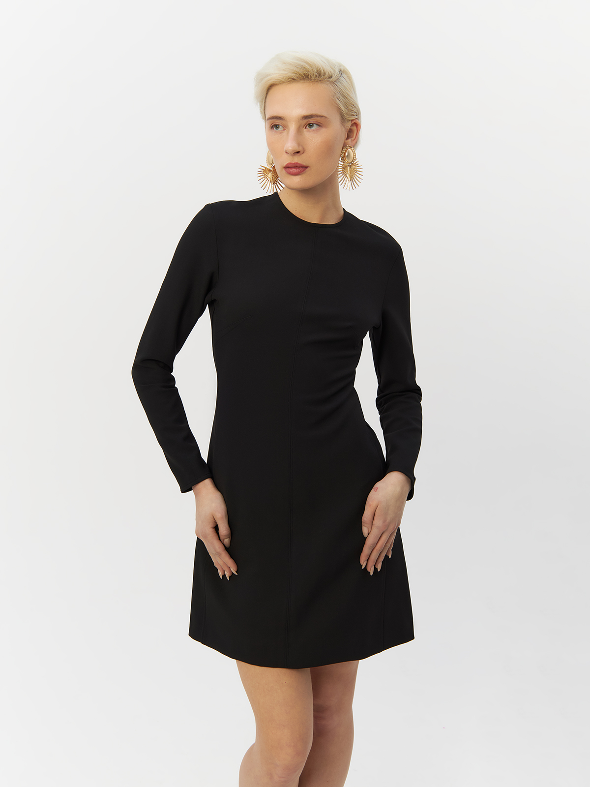 Платье женское Calvin Klein K20K206336 черное 38 EU
