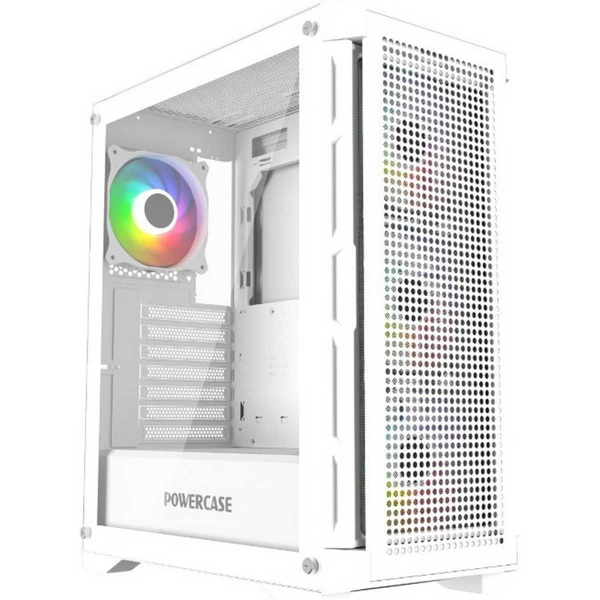 

Корпус компьютерный Powercase Ultimate (CUW-A4) черный, серебристый, Ultimate