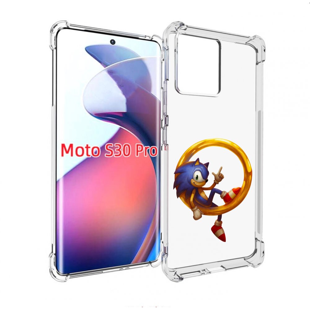 

Чехол MyPads Sonic-R для Motorola Moto S30 Pro, Прозрачный, Tocco