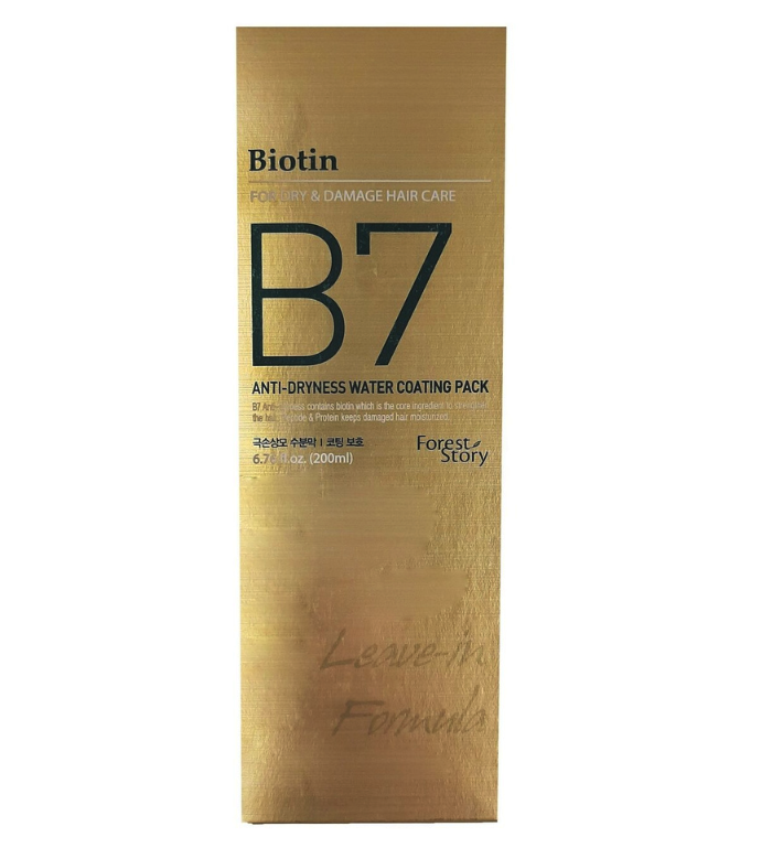 

Маска Forest Story B7 Анти-сухость с биотином, B7 Anti-Dryness Water Coating P 200 мл, Forest Story B7 Протеиновая маска Анти-сухость с биотином, B7 Anti-Dryness Water Coating P 200 мл.
