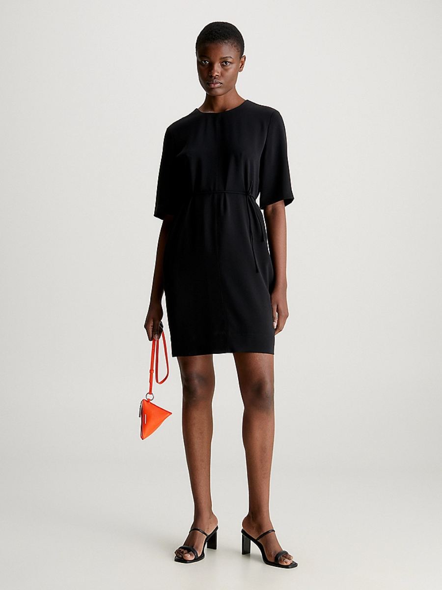 Платье женское Calvin Klein K20K206375 черное 34 EU