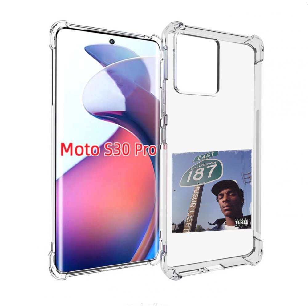 

Чехол MyPads Snoop Dogg NEVA LEFT для Motorola Moto S30 Pro, Прозрачный, Tocco