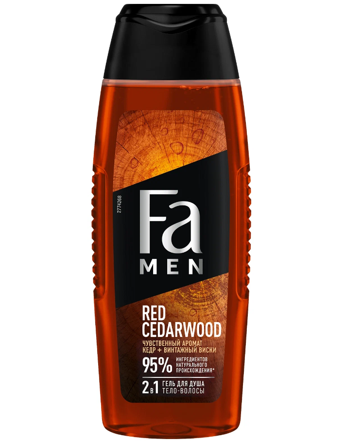 Гель для душа Fa Men Red Cedarwood, 250 мл