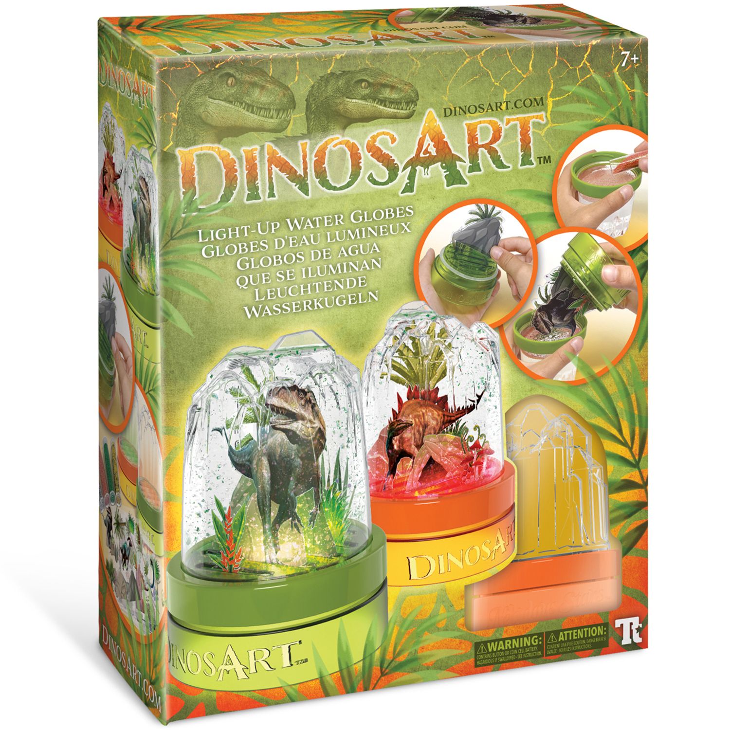 Набор для творчества по созданию ночных светильников DinosArt 15101_NSDA