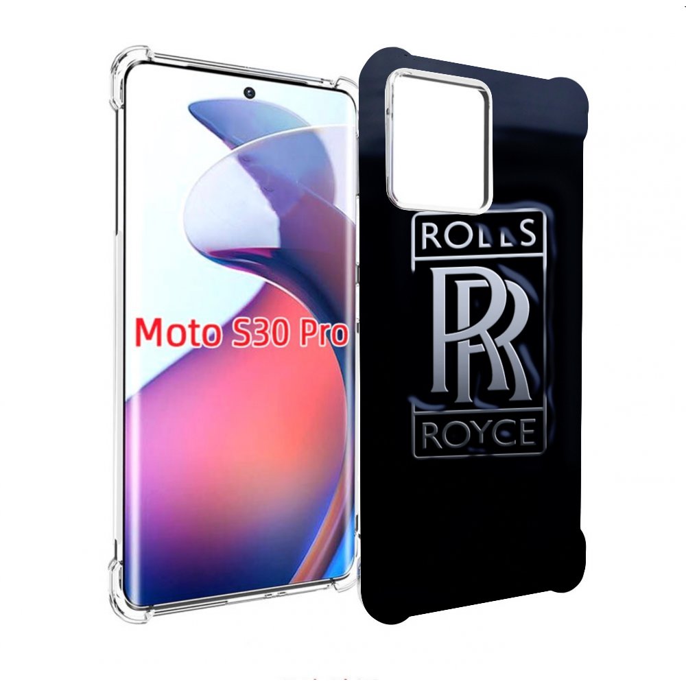 

Чехол MyPads Rolls-Royce-ролс-роис-3 мужской для Motorola Moto S30 Pro, Прозрачный, Tocco