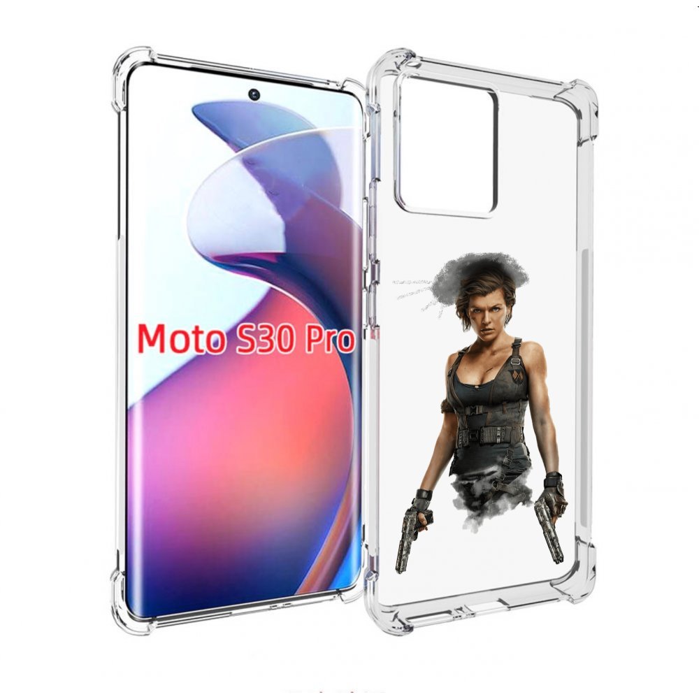

Чехол MyPads Resident-Evil для Motorola Moto S30 Pro, Прозрачный, Tocco