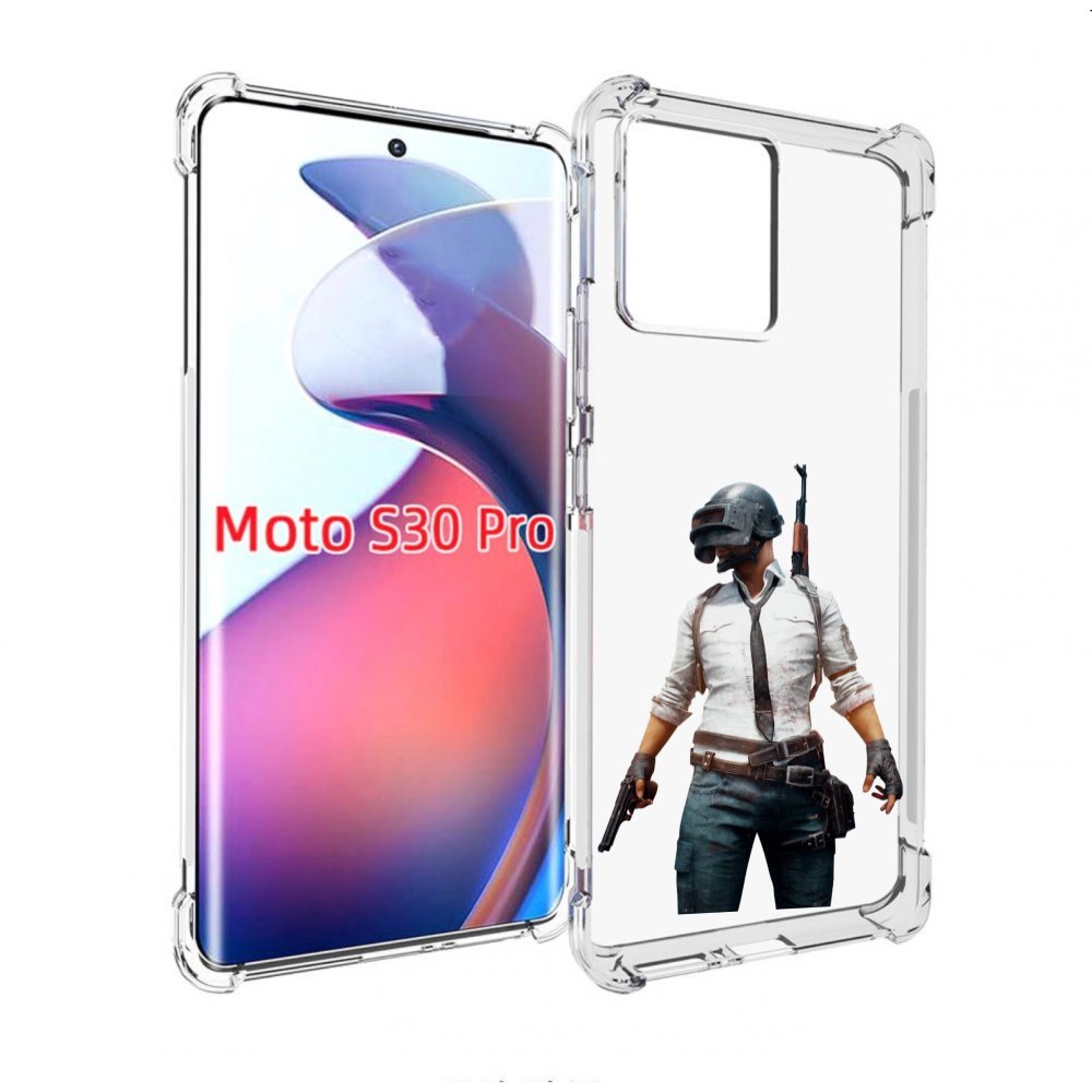 

Чехол MyPads PUBG-2 для Motorola Moto S30 Pro, Прозрачный, Tocco