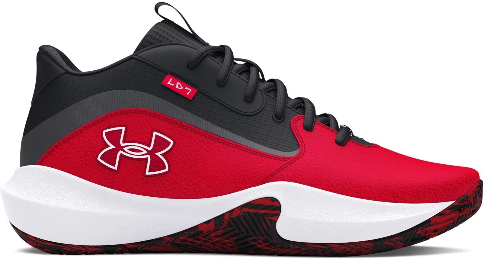 

Кроссовки унисекс Under Armour Lockdown 7 красные M11 US; W12.5 US, Красный, Lockdown 7
