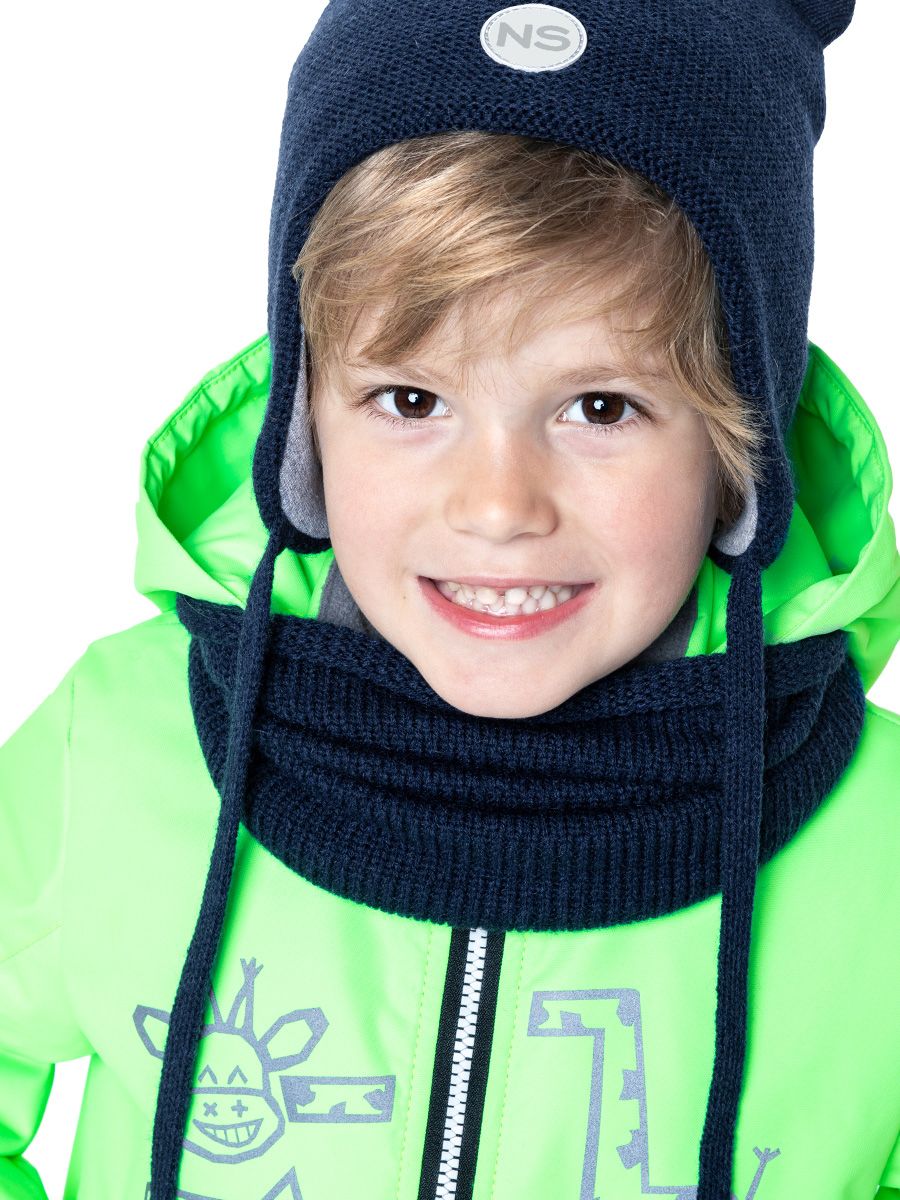 

Снуд детский NIKASTYLE 17м7523, неви, onesize, 17м7523