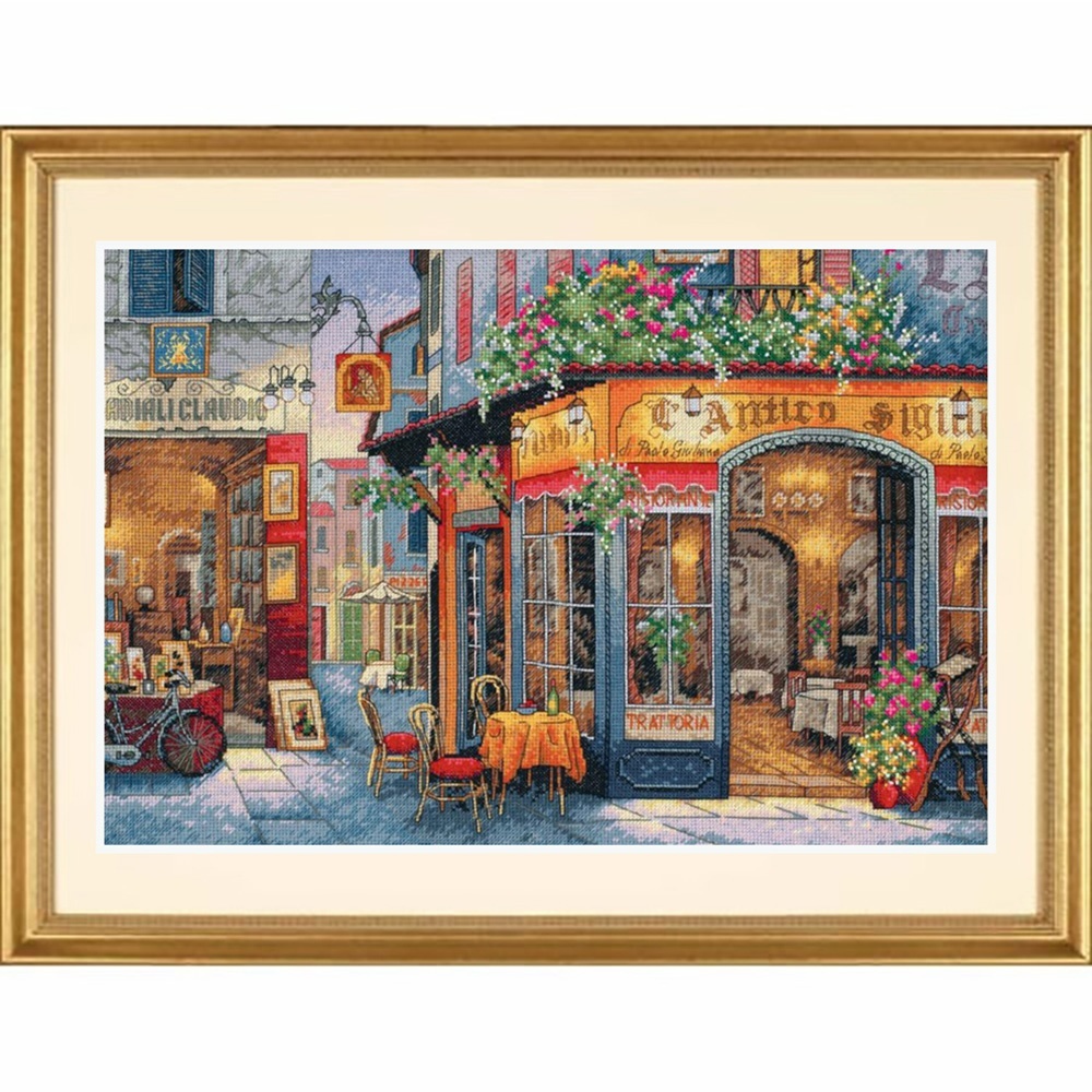 

Вышивка крестом Dimensions Европейское бистро, 40 х 27 см