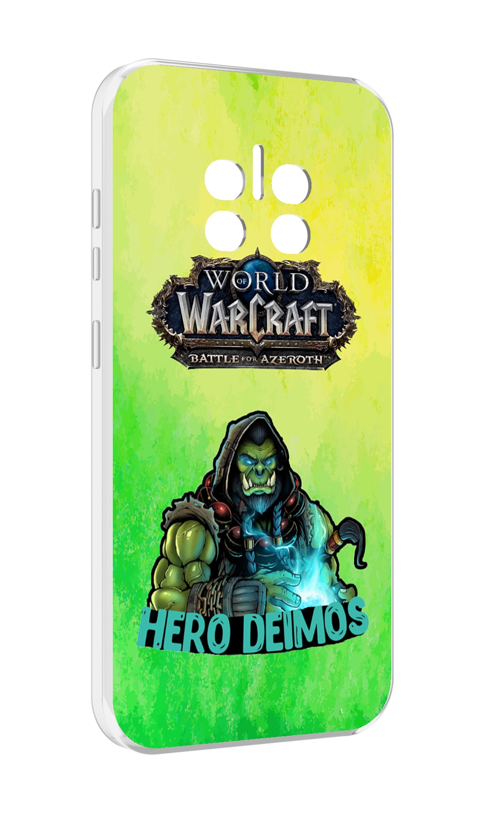 

Чехол MyPads world-of-warcraft мужской для Doogee V11, Прозрачный, Tocco
