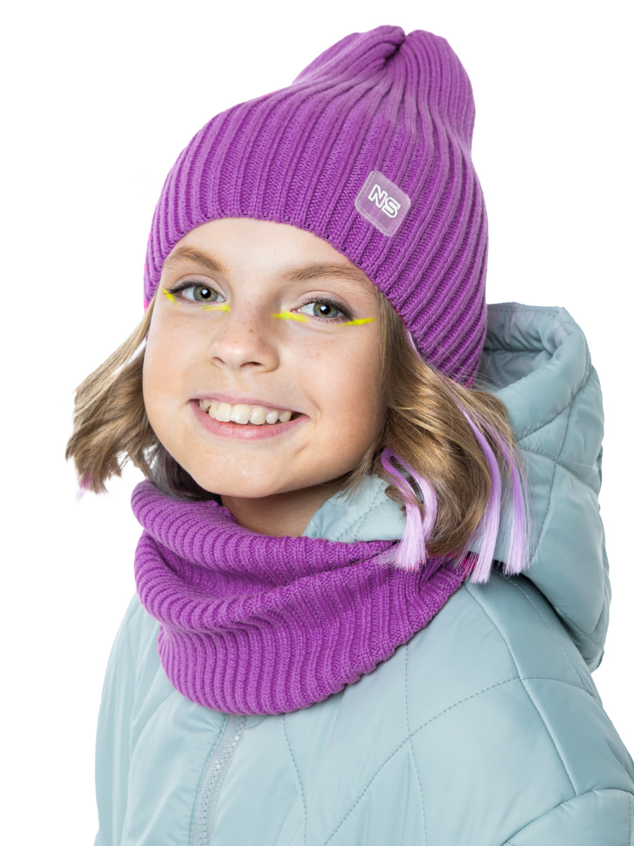 

Комплект детский NIKASTYLE 12м8423, фиолетовый, 54-56, 12м8423