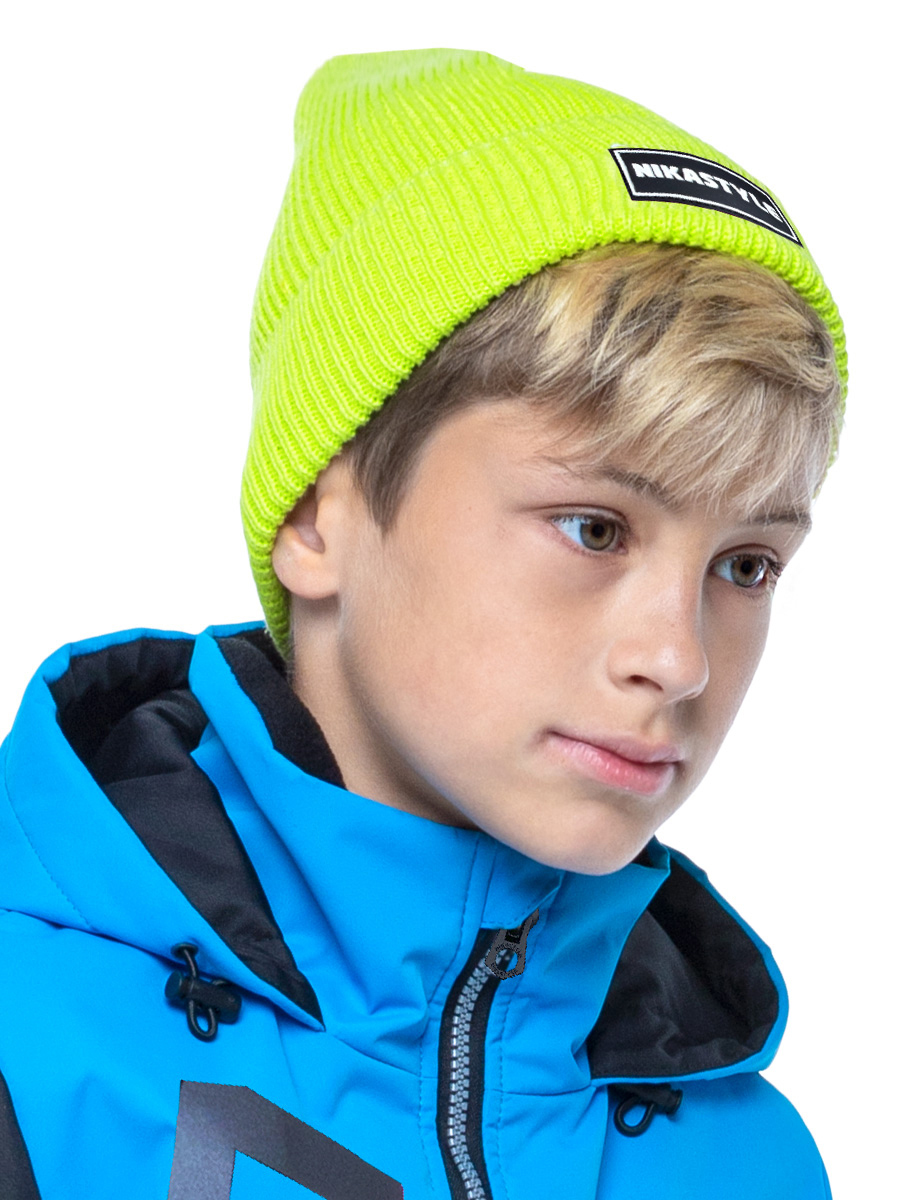 

Шапка детская NIKASTYLE 11м8923, желтый, 54-56, 11м8923
