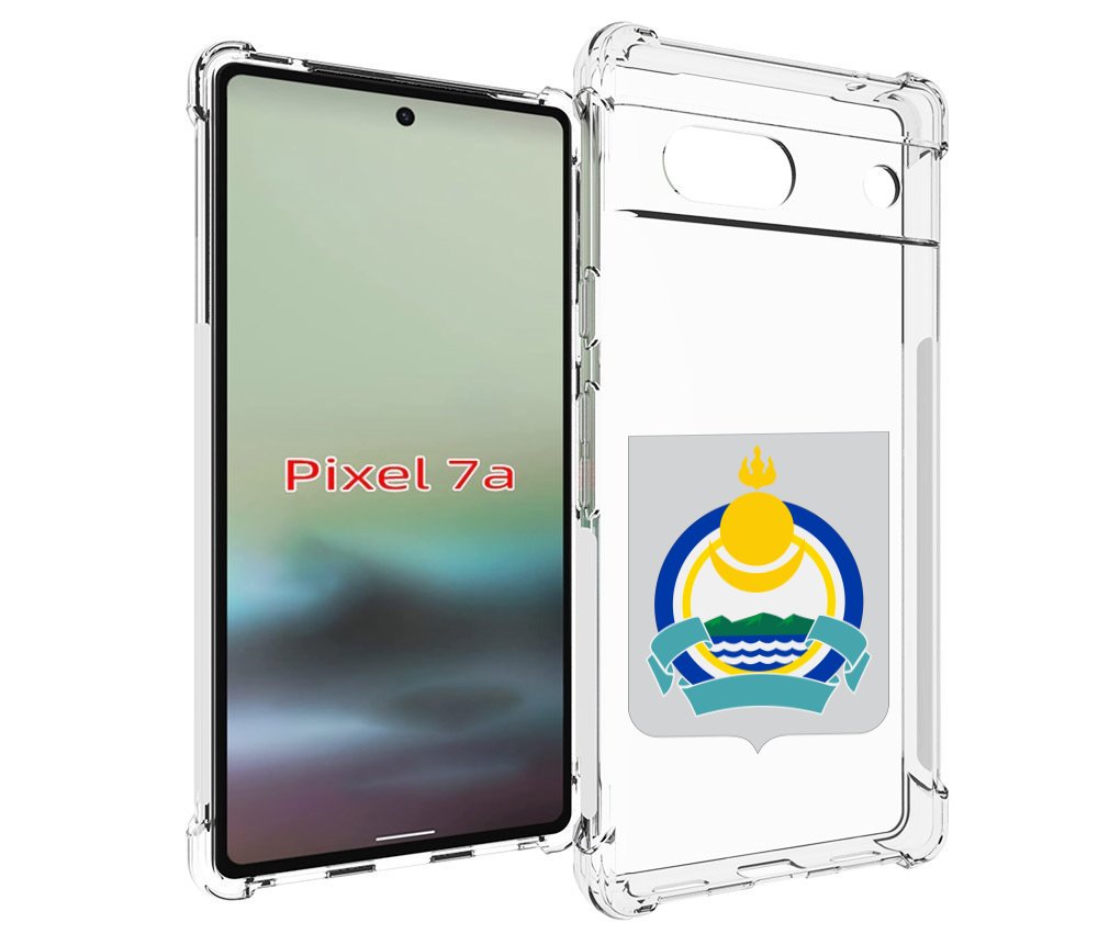 

Чехол MyPads герб-бурятия для Google Pixel 7A, Tocco