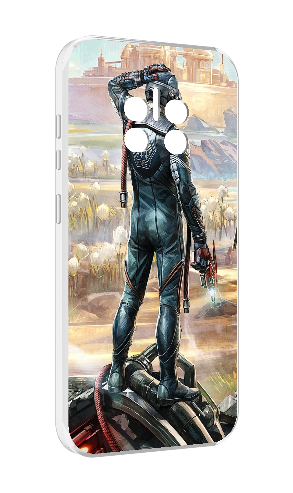 

Чехол MyPads the-outer-worlds для Doogee V11, Прозрачный, Tocco