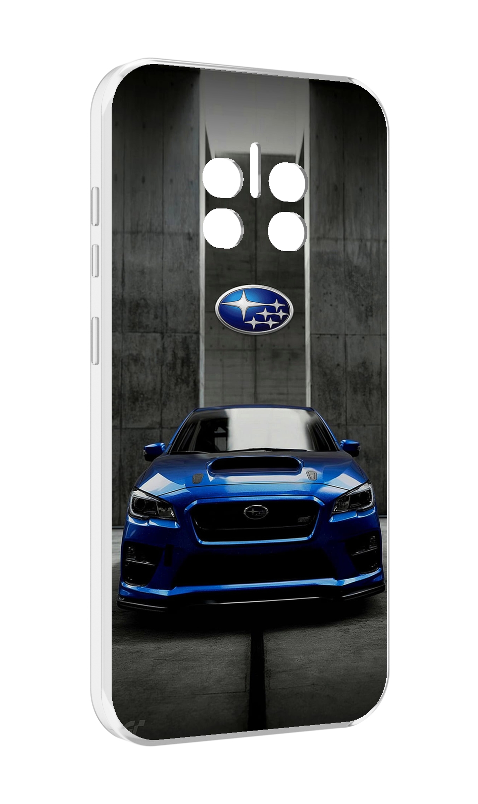 

Чехол MyPads subaru 1 мужской для Doogee V11, Прозрачный, Tocco