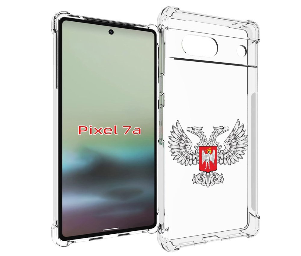 

Чехол MyPads герб-ДНР-донецкая-народная-республика для Google Pixel 7A, Tocco