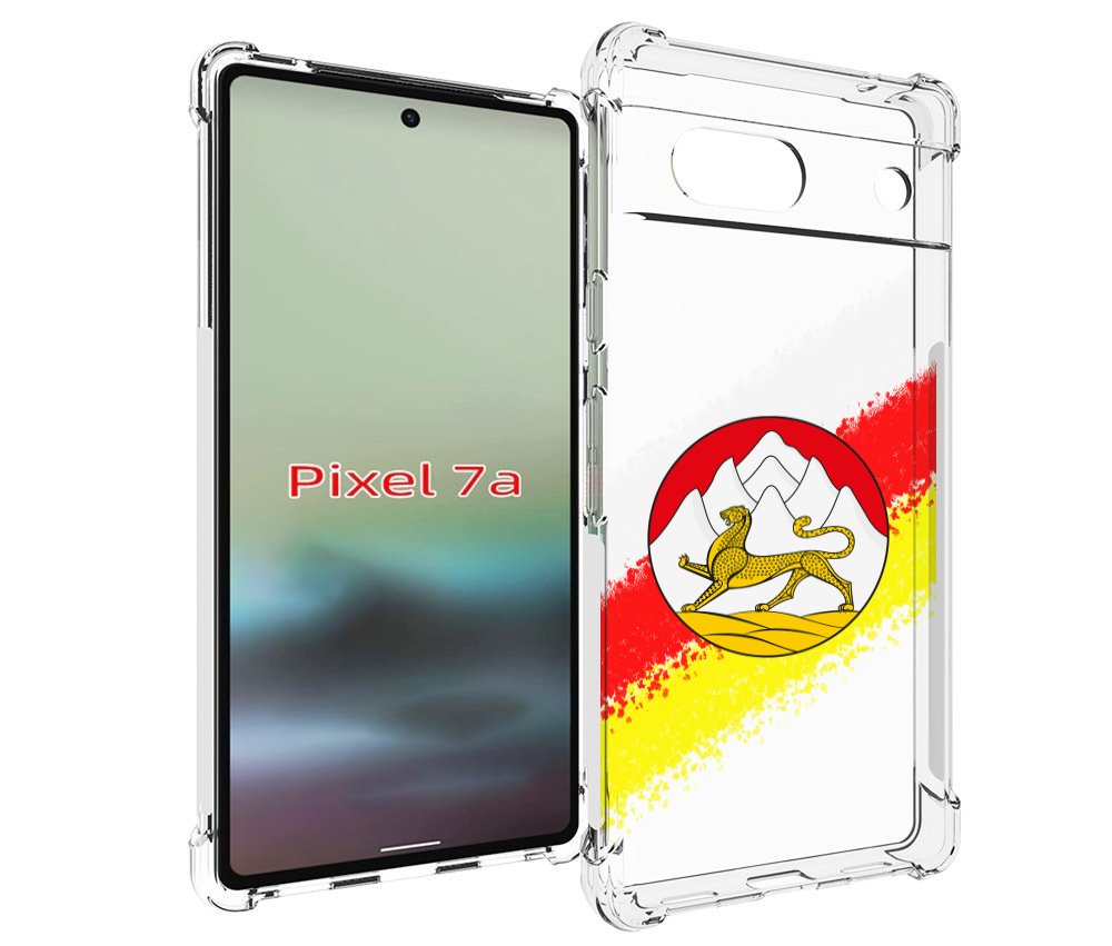 

Чехол MyPads герб флаг южная осетия для Google Pixel 7A, Tocco