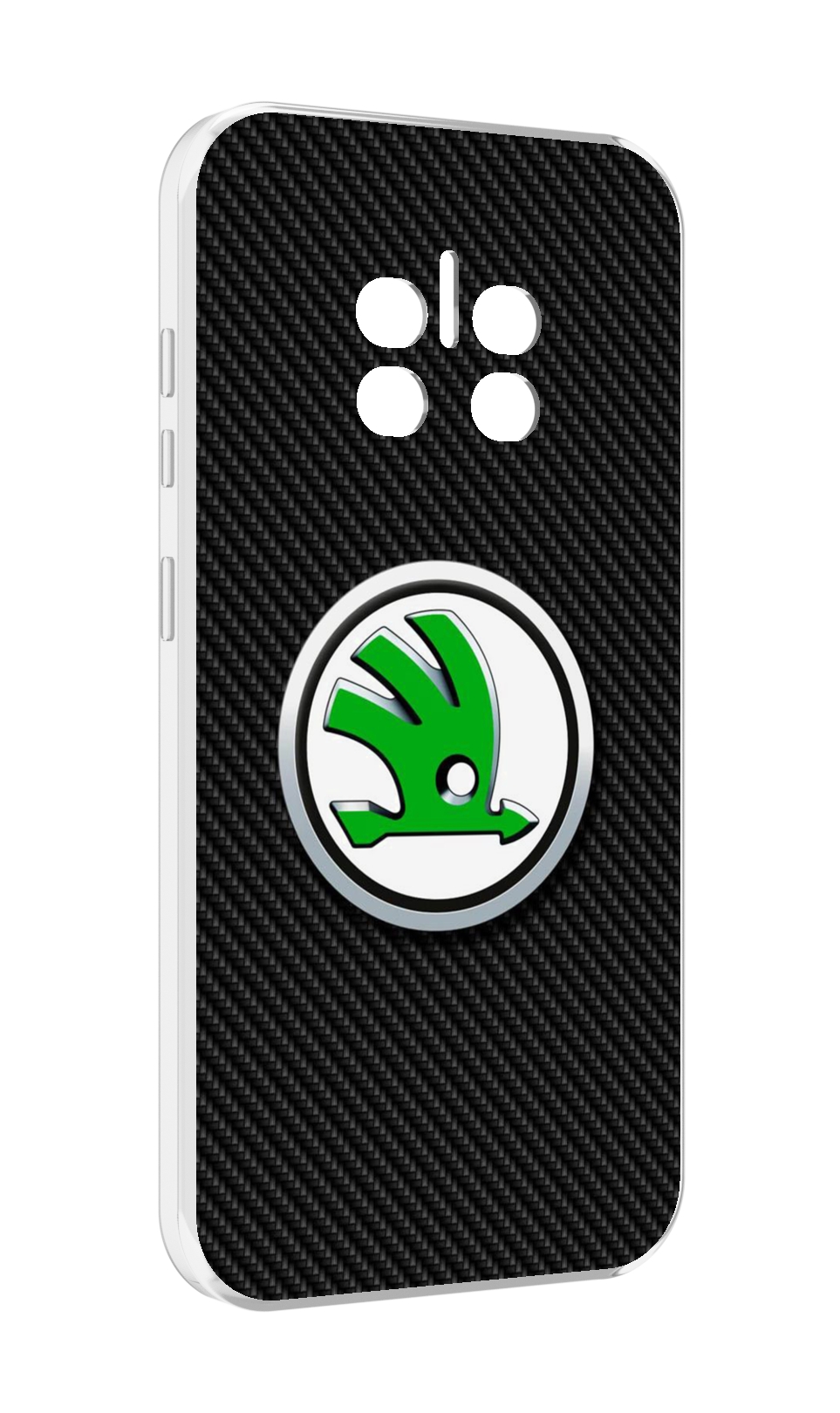

Чехол MyPads skoda 2 для Doogee V11, Прозрачный, Tocco