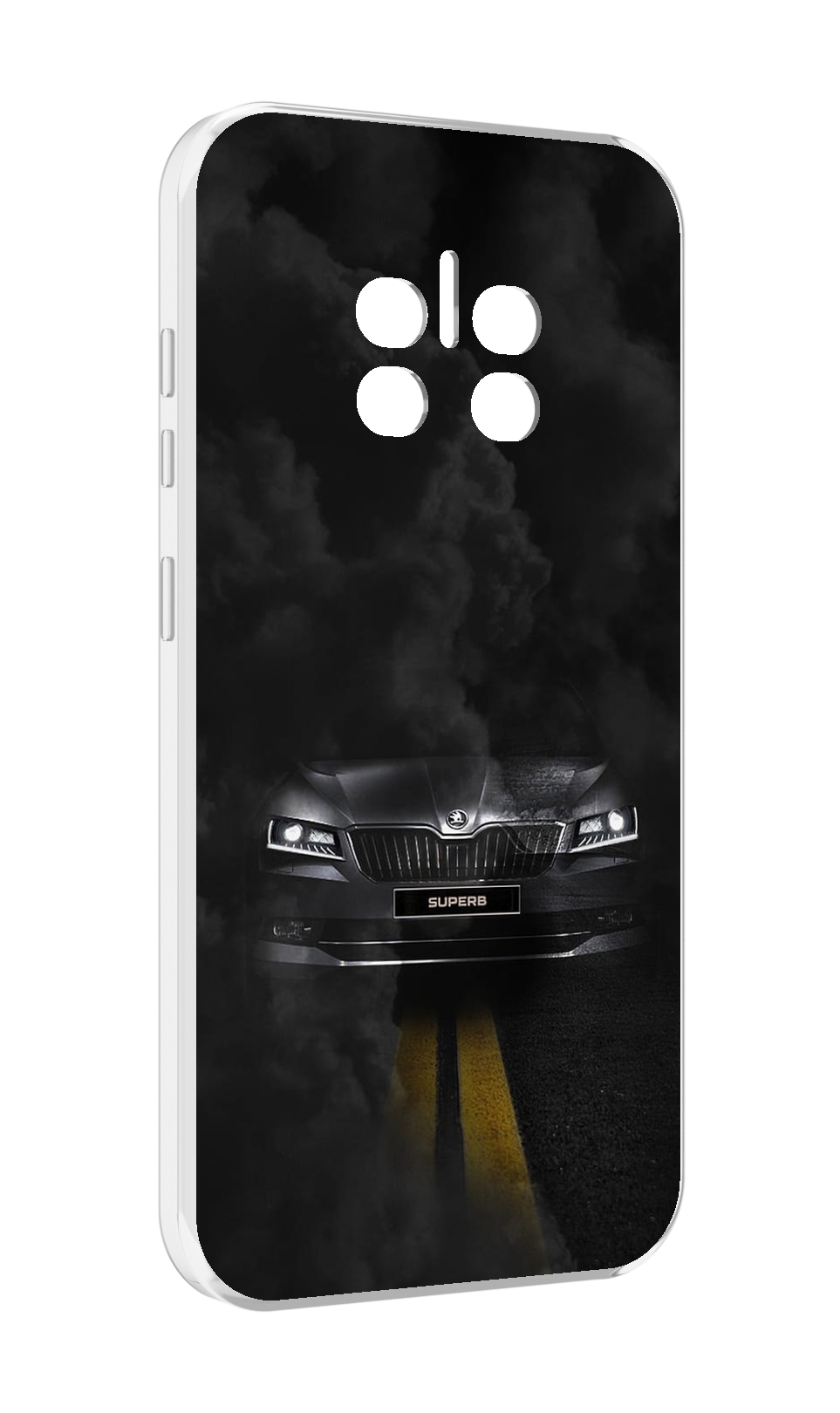 

Чехол MyPads skoda 1 для Doogee V11, Прозрачный, Tocco