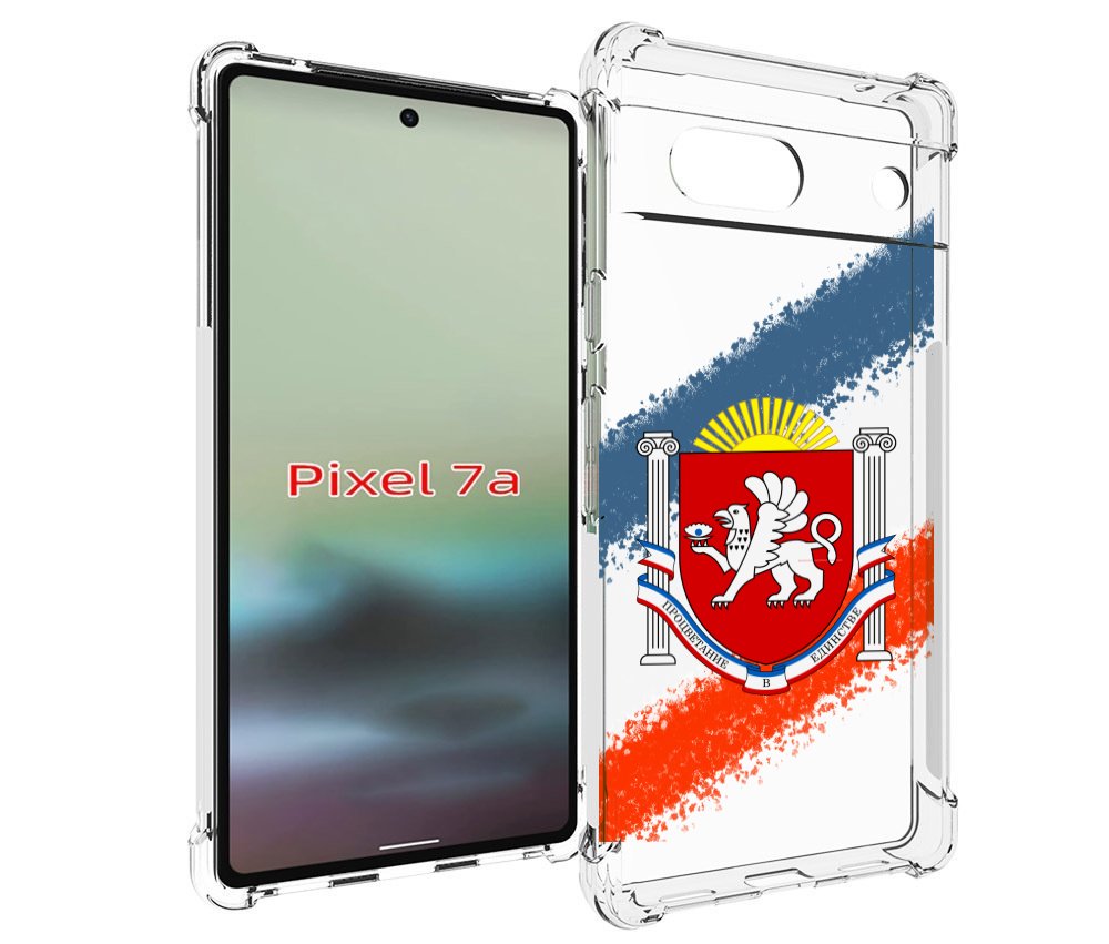 

Чехол MyPads герб флаг крыма для Google Pixel 7A, Tocco