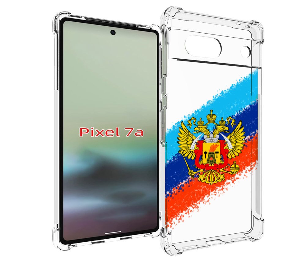 

Чехол MyPads герб флаг ЛНР для Google Pixel 7A, Tocco