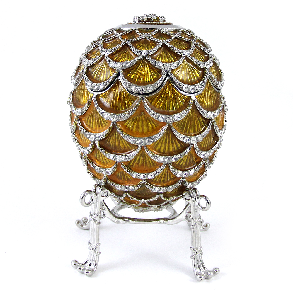 

Шкатулка Фаберже Артпрайд DNFX, Золотистый;серебристый