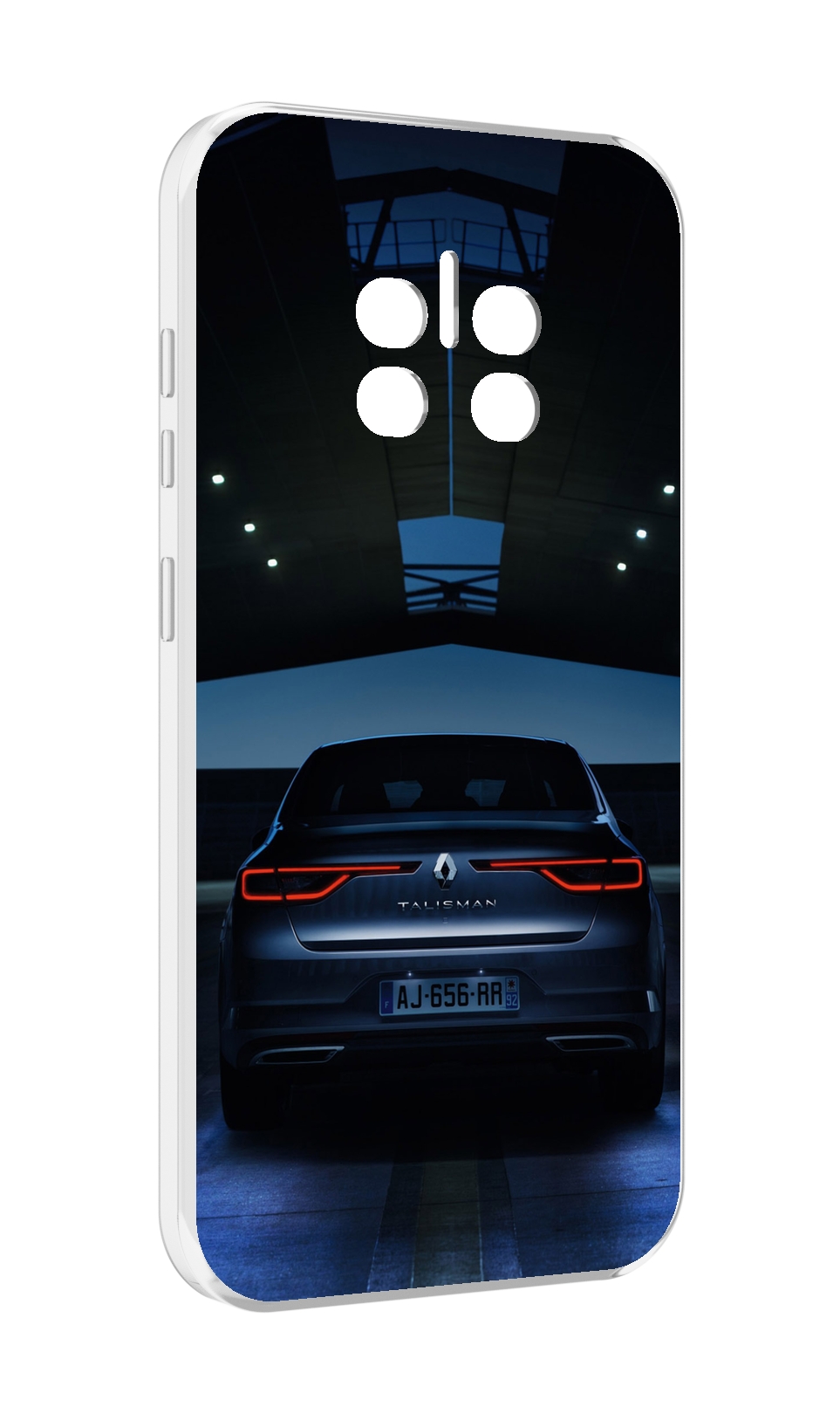 

Чехол MyPads renault 1 для Doogee V11, Прозрачный, Tocco