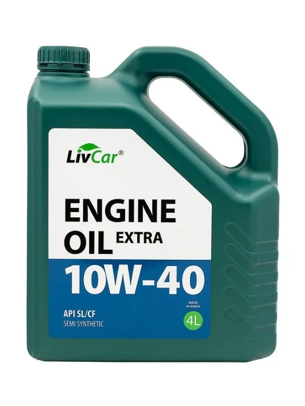 Моторное масло LivCar ENGINE OIL EXTRA 10W40 4л