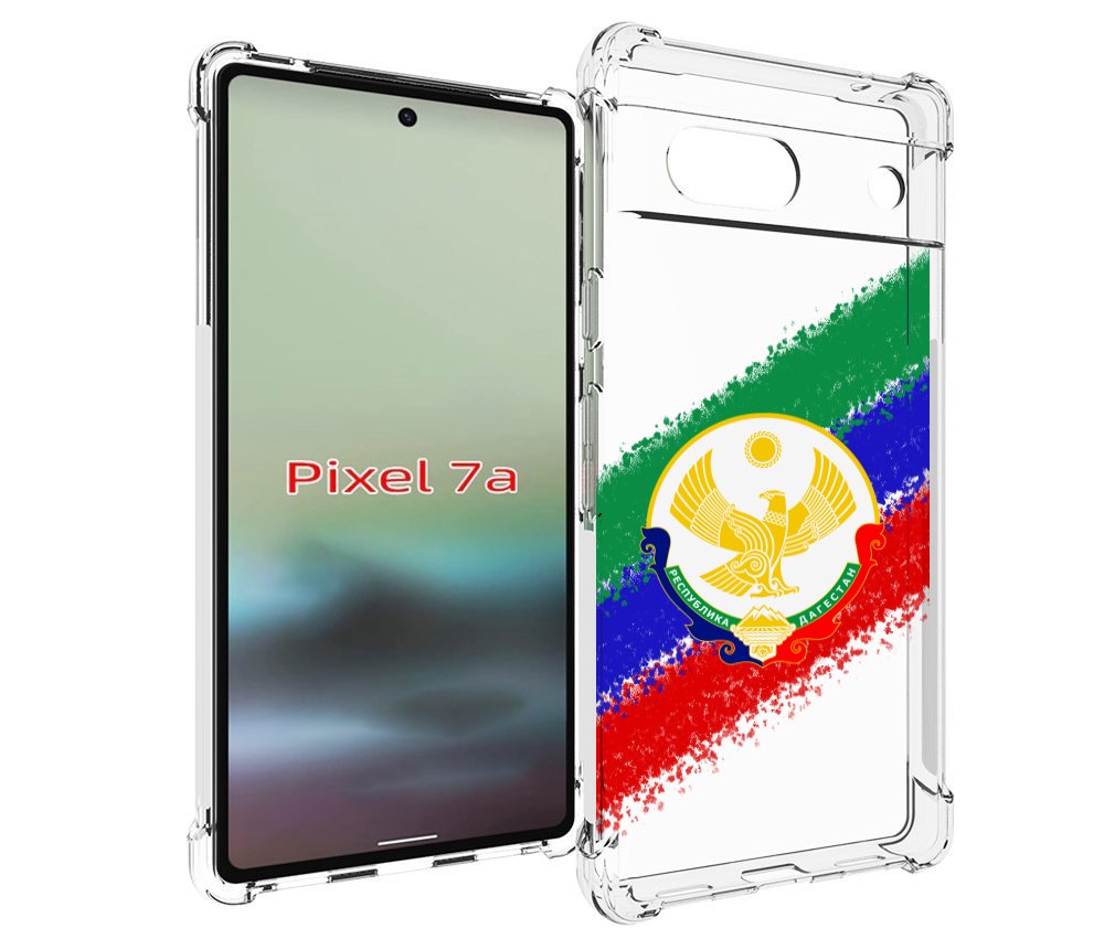 

Чехол MyPads герб флаг Дагестана для Google Pixel 7A, Tocco