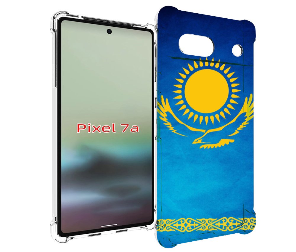

Чехол MyPads герб и флаг казахстана для Google Pixel 7A, Tocco