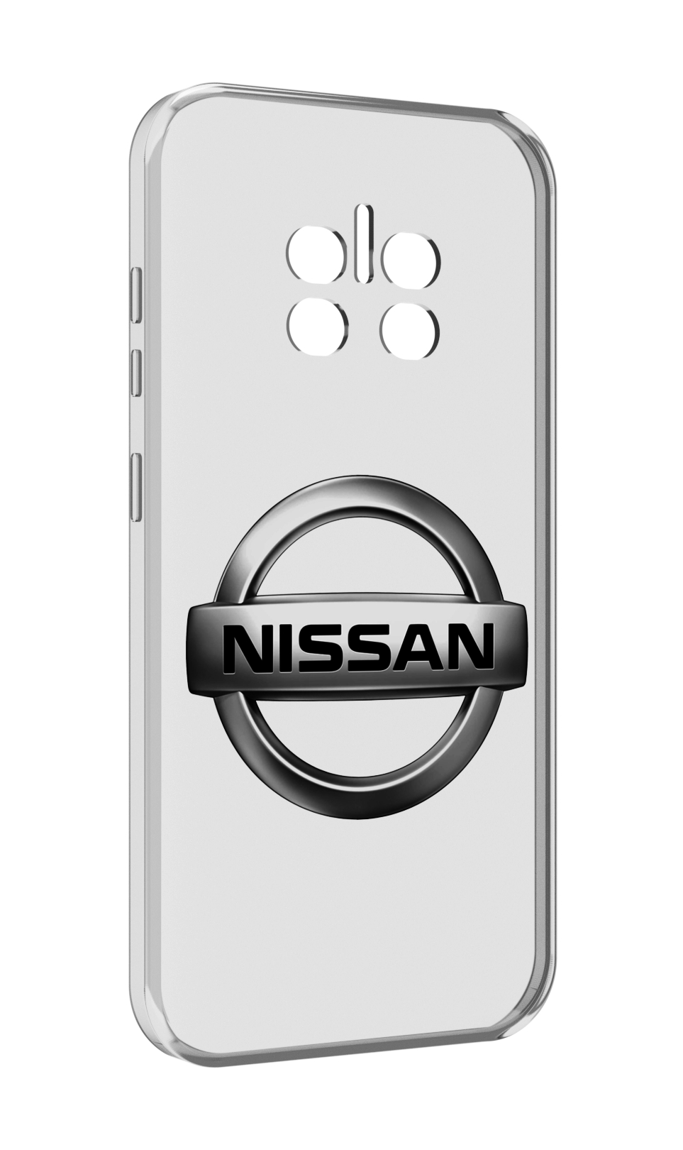 

Чехол MyPads nissan-3 мужской для Doogee V11, Прозрачный, Tocco