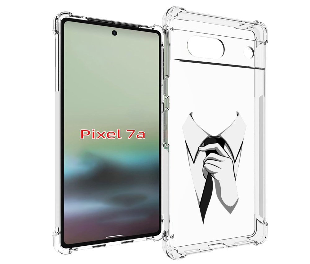 

Чехол MyPads галстук для Google Pixel 7A, Tocco