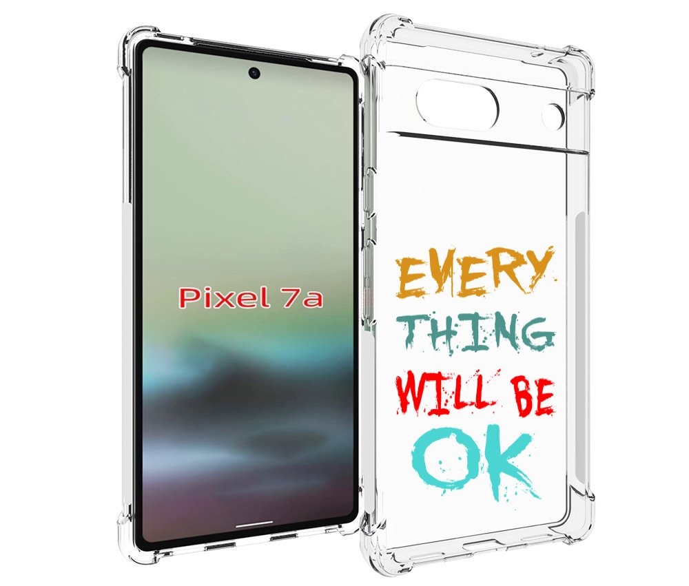 

Чехол MyPads все-будет-хорошо для Google Pixel 7A, Tocco