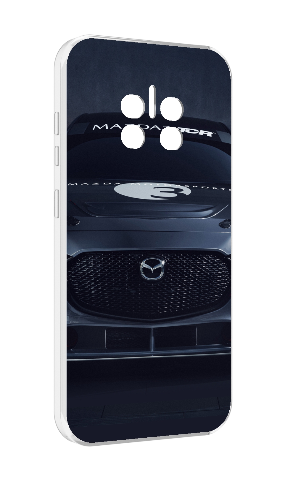 

Чехол MyPads mazda 3 для Doogee V11, Прозрачный, Tocco