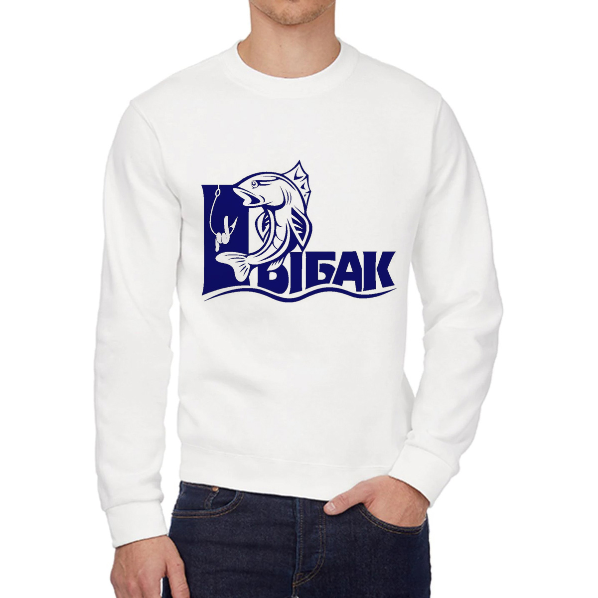 

Свитшот унисекс CoolPodarok W0114486 белый 50 RU, W0114486