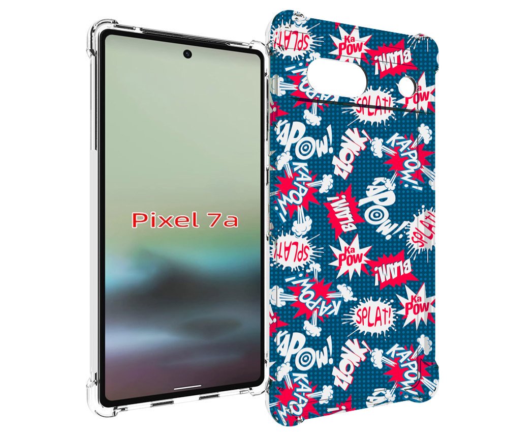 

Чехол MyPads взрывной-принт для Google Pixel 7A, Tocco