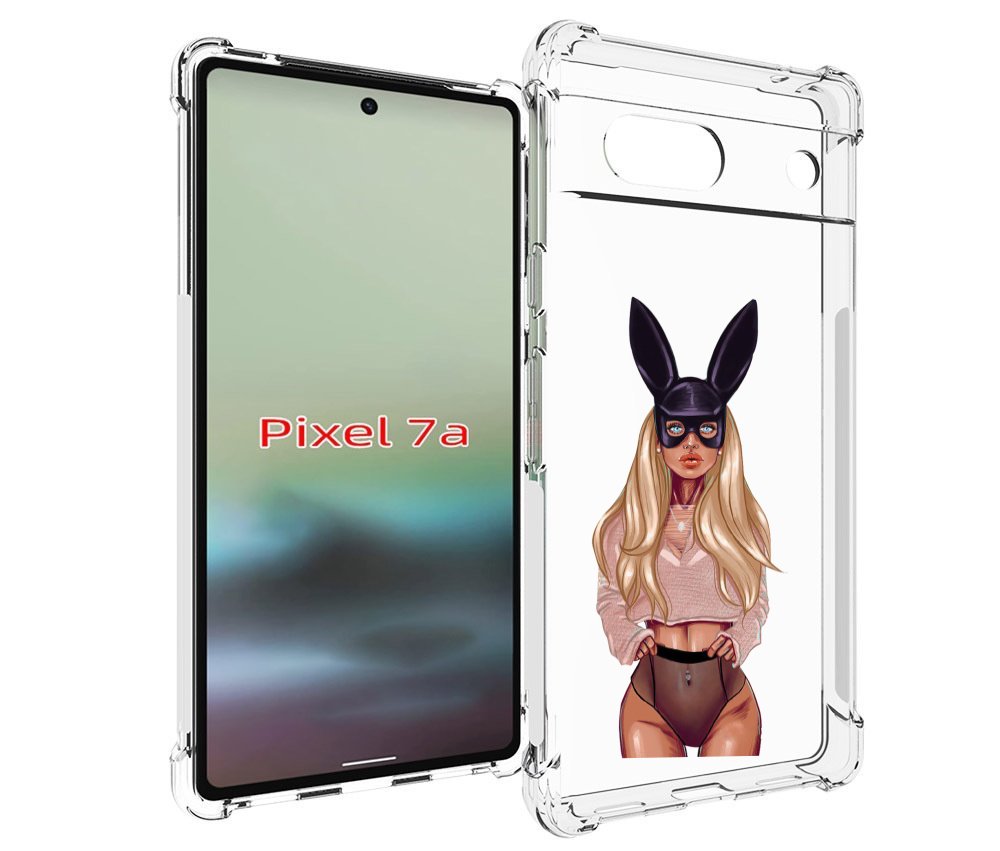 

Чехол MyPads блондинка-с-ушками женский для Google Pixel 7A, Tocco