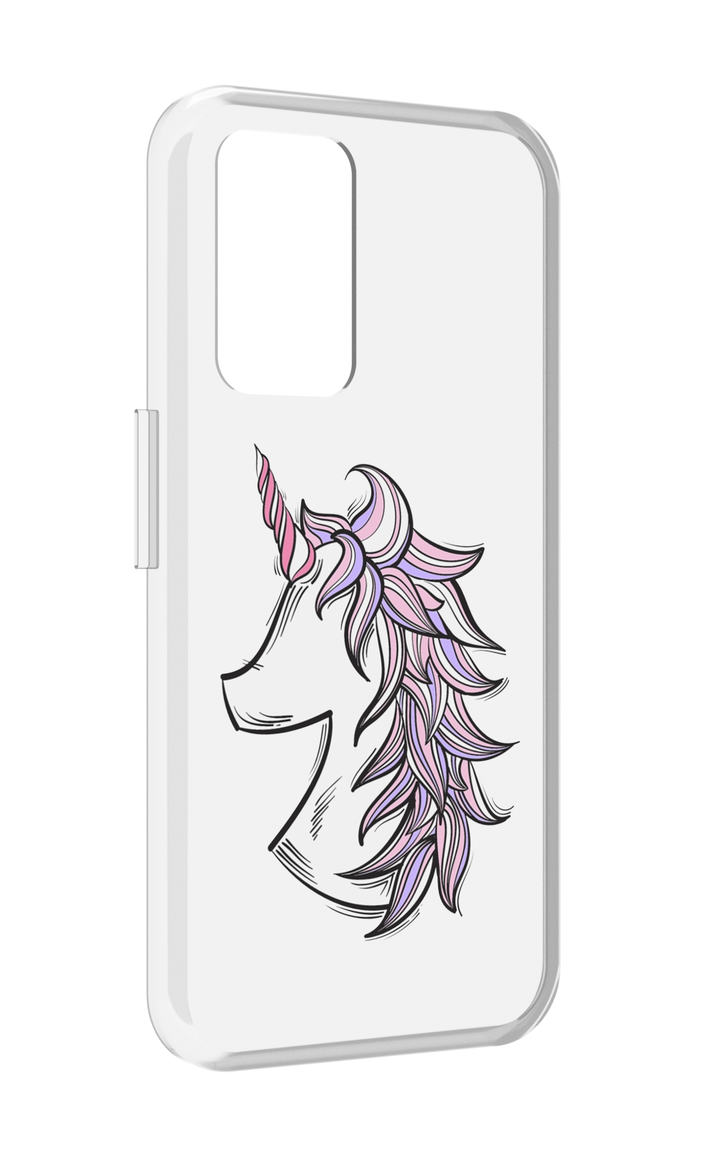 

Чехол MyPads единорог-рисунок для Realme GT Neo3T, Прозрачный, Tocco