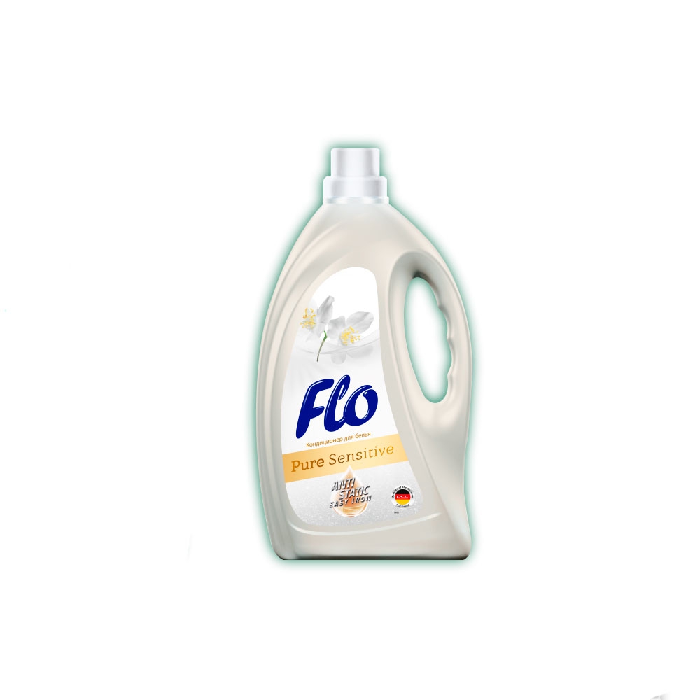 фото Кондиционер для белья flo pure sensitive 2 л