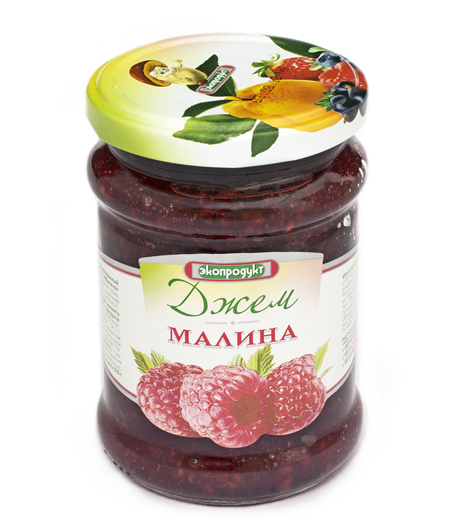 

Джем Экопродукт малина 320 г