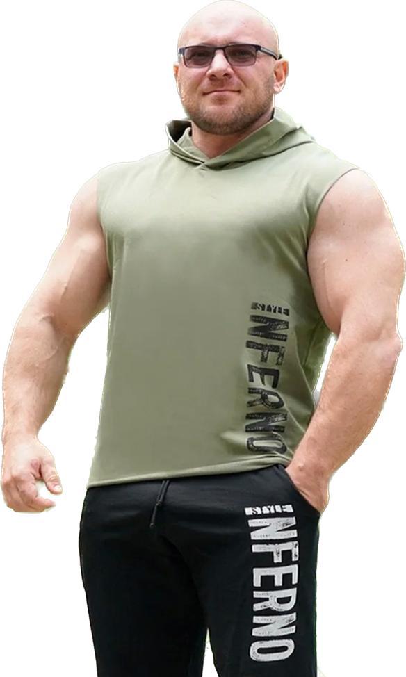 

Майка мужская INFERNO style М-003-000 хаки S, М-003-000
