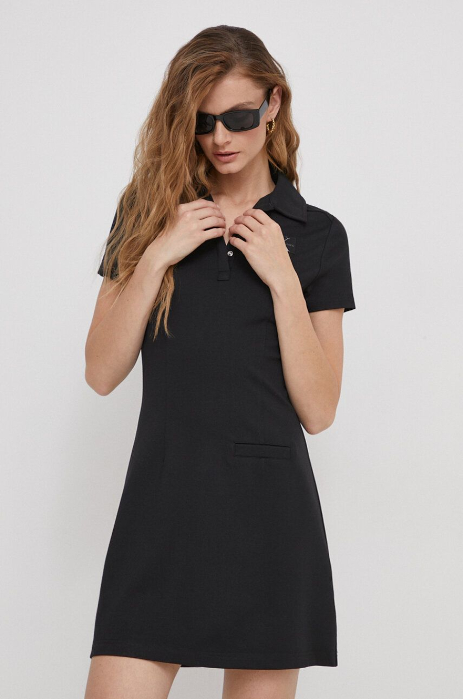 Платье женское Calvin Klein Jeans J20J222532 черное 2XS