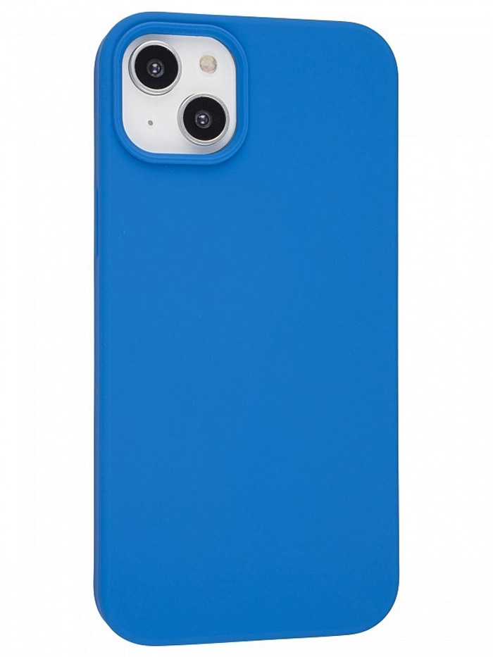 

Силиконовый чехол для iPhone 14 Pro Max, синий