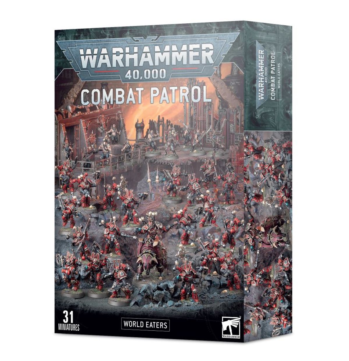 Миниатюры для игры Games Workshop Warhammer 40000: Combat Patrol - World Eaters 43-71 миниатюры для игры games workshop warhammer 40000 combat patrol leagues of votann 69 15