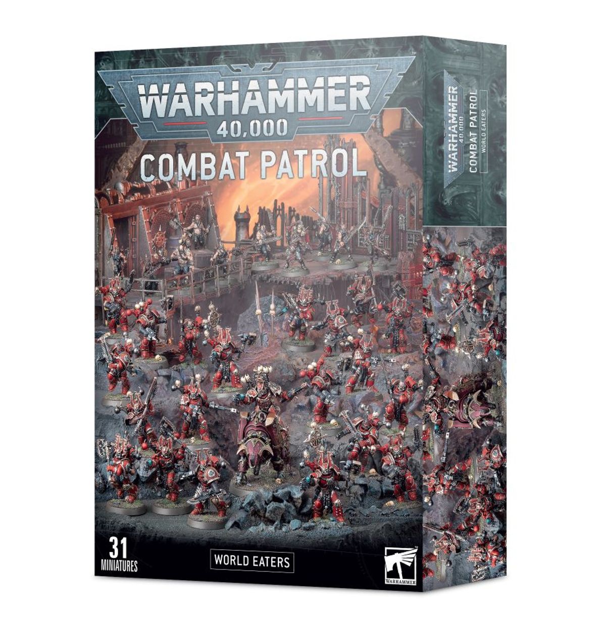 Миниатюры для игры Games Workshop Warhammer 40000: Combat Patrol - World Eaters 43-71 ересь хоруса том viii тени предательства ангел экстерминатус предатель