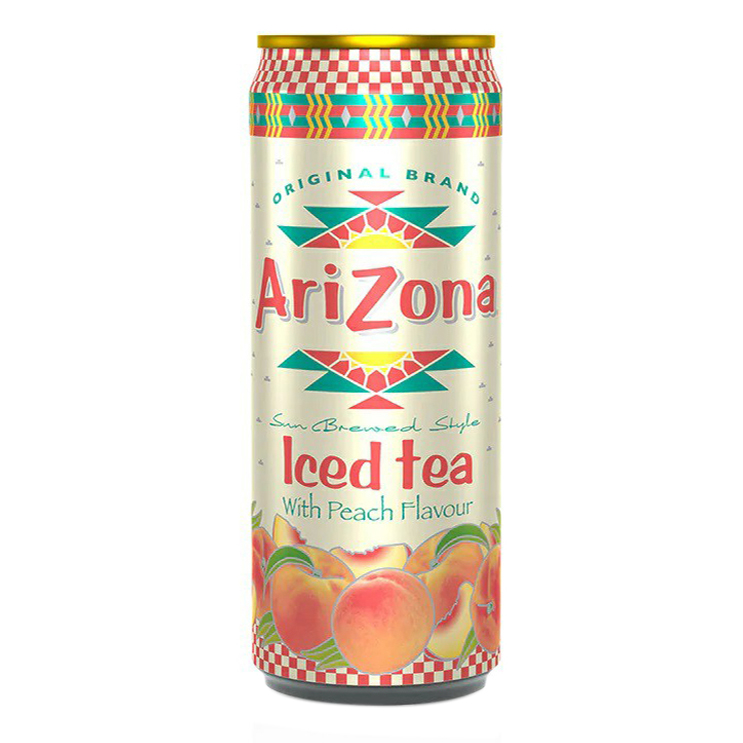 

Холодный чай AriZona Iced Tea персик 500 мл