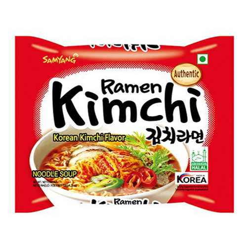 Лапша Samyang Kimchi Ramen со вкусом кимчи быстрого приготовления 120 г