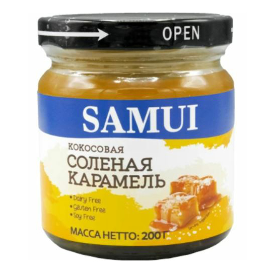 

Паста Samui Кокосовая карамель соленая 200 г